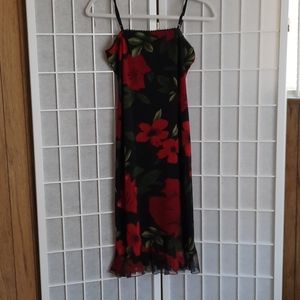 Dress front and back.